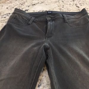 Grey gap denim knit jegging